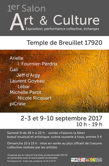 1er SALON ART § CULTURE du collectif le MICAS