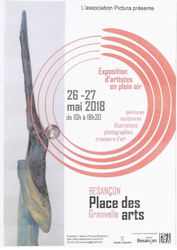 Exposition à Besançon - Place des Arts