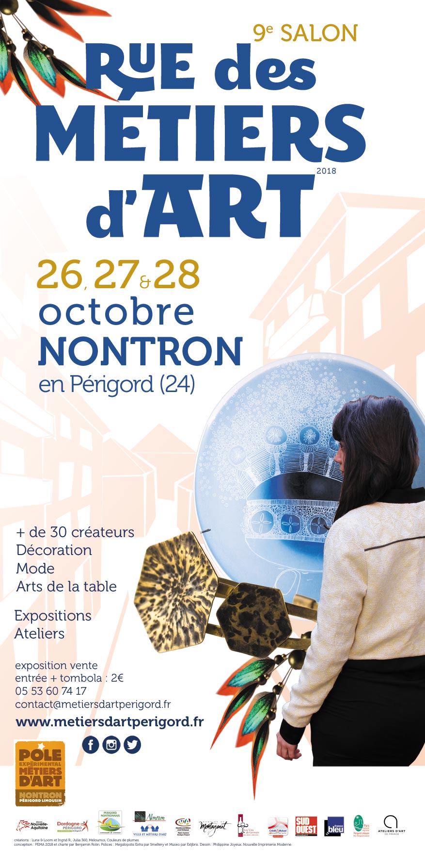 Rue des Métiers d’Art – salon métiers d’art 2018 à Nontron