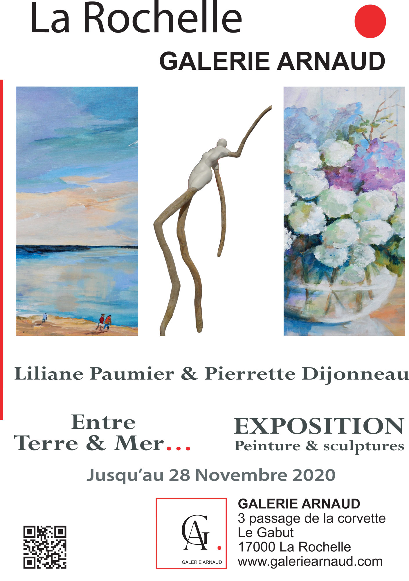 Exposition "Entre Terre & Mer" - Peintures, sculptures