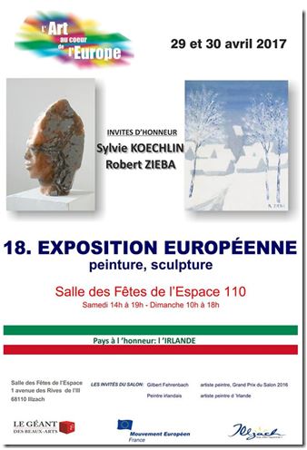 exposition "'l'Art au Coeur de l'Europe"'