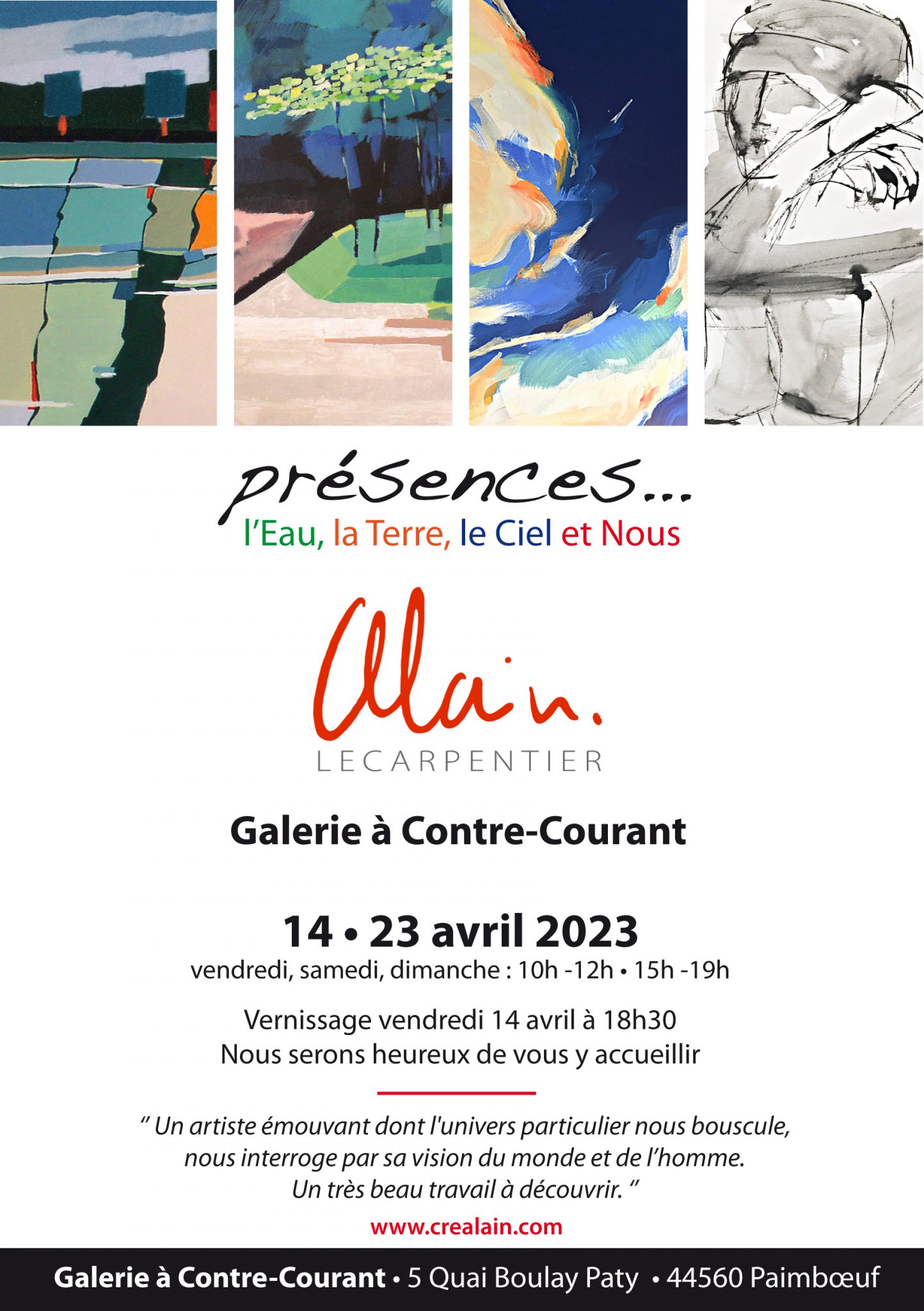 expo d'Alain : Présences