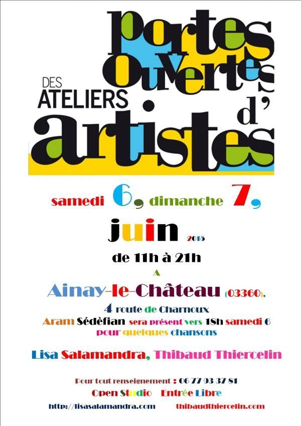 Atelier Porte Ouverte / Open Studios