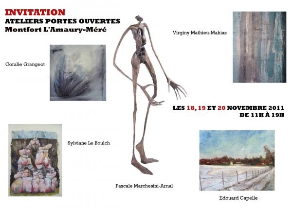 Ateliers Portes ouvertes: la sculpteur Pascale Marchesini-Arnal invite la peintre Sylviane Le Boulch