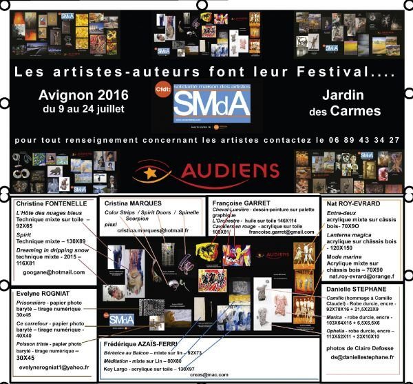  AVIGNON : LES ARTISTES-AUTEURS FONT LEUR FESTIVAL