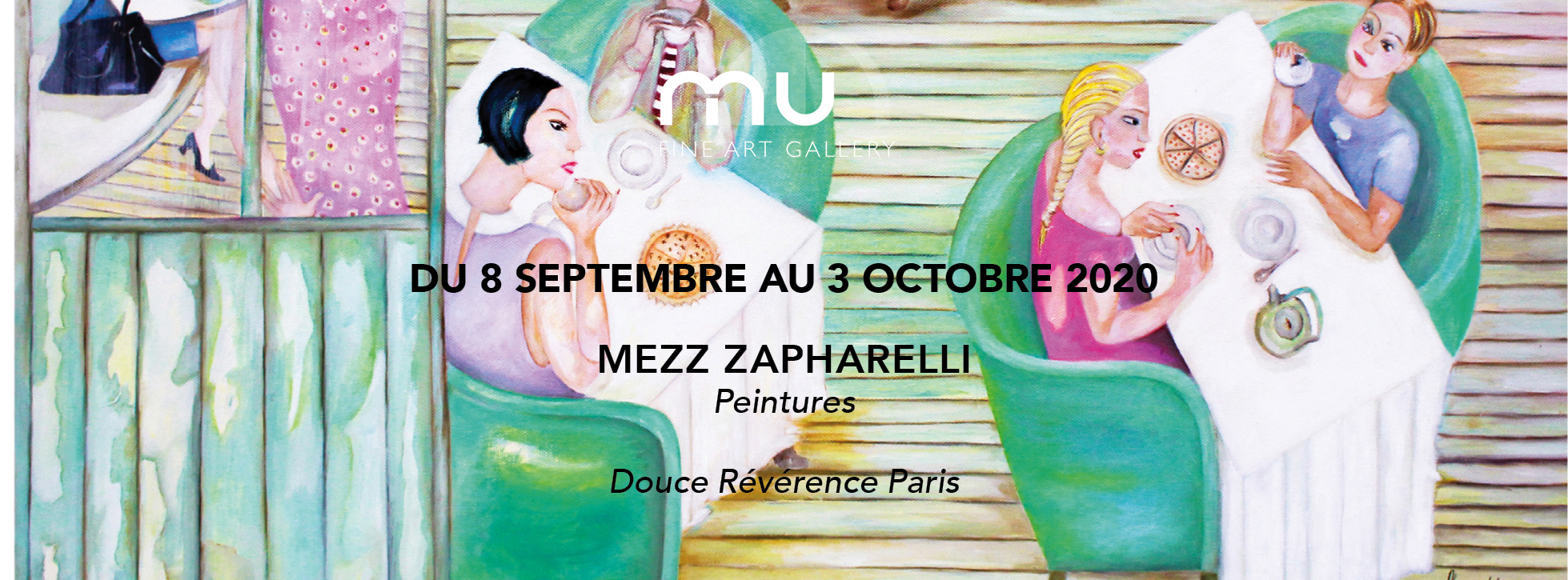 Exposition Mezz Zapharelli à la Mu-Gallery | Vernissage le jeudi 10 septembre 18h