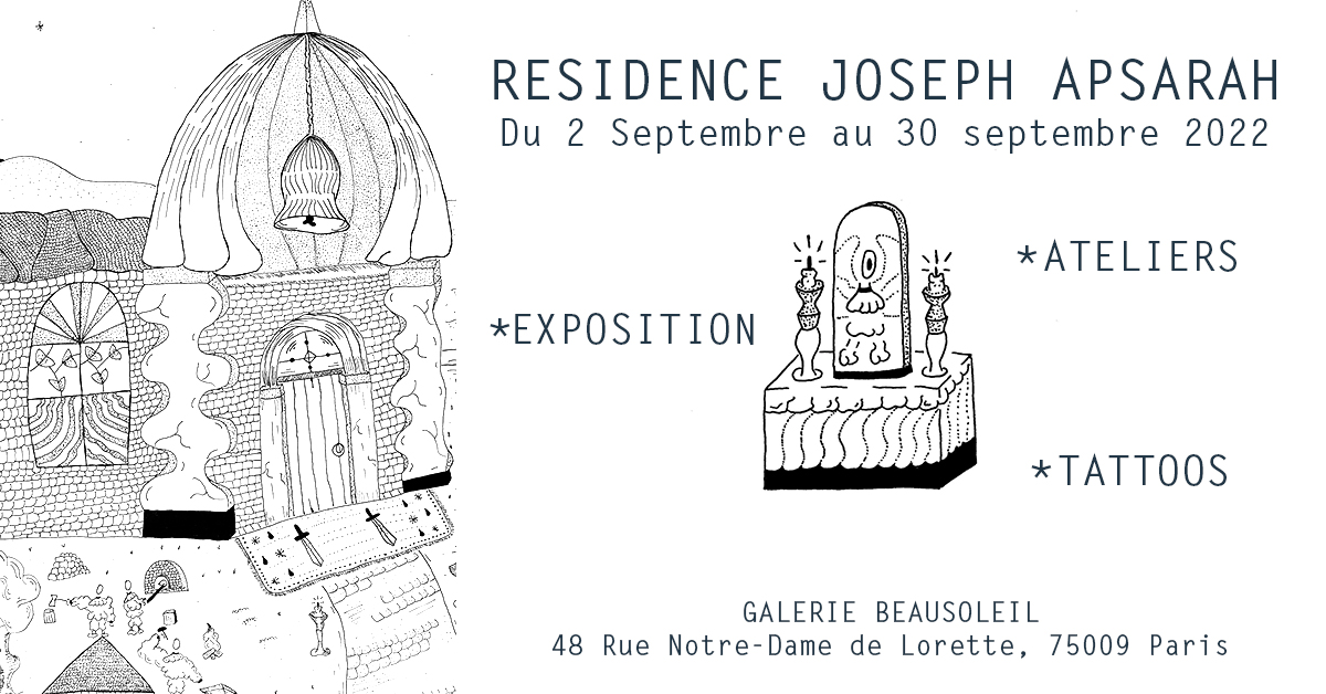 Vernissage & Résidence Joseph Apsarah