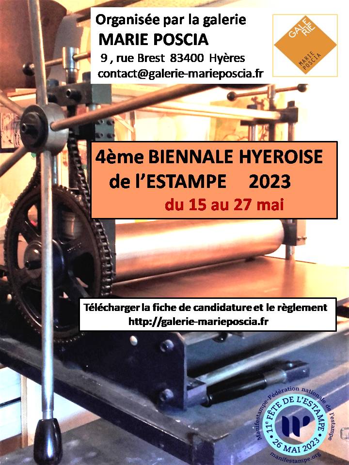 Biennale Hyéroise de l'Estampe AppelCandidature