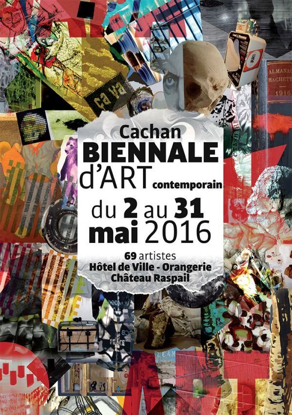 Biennale d'art contemporain de Cachan - Orangerie, Chateau Raspail et Hôtel de Ville