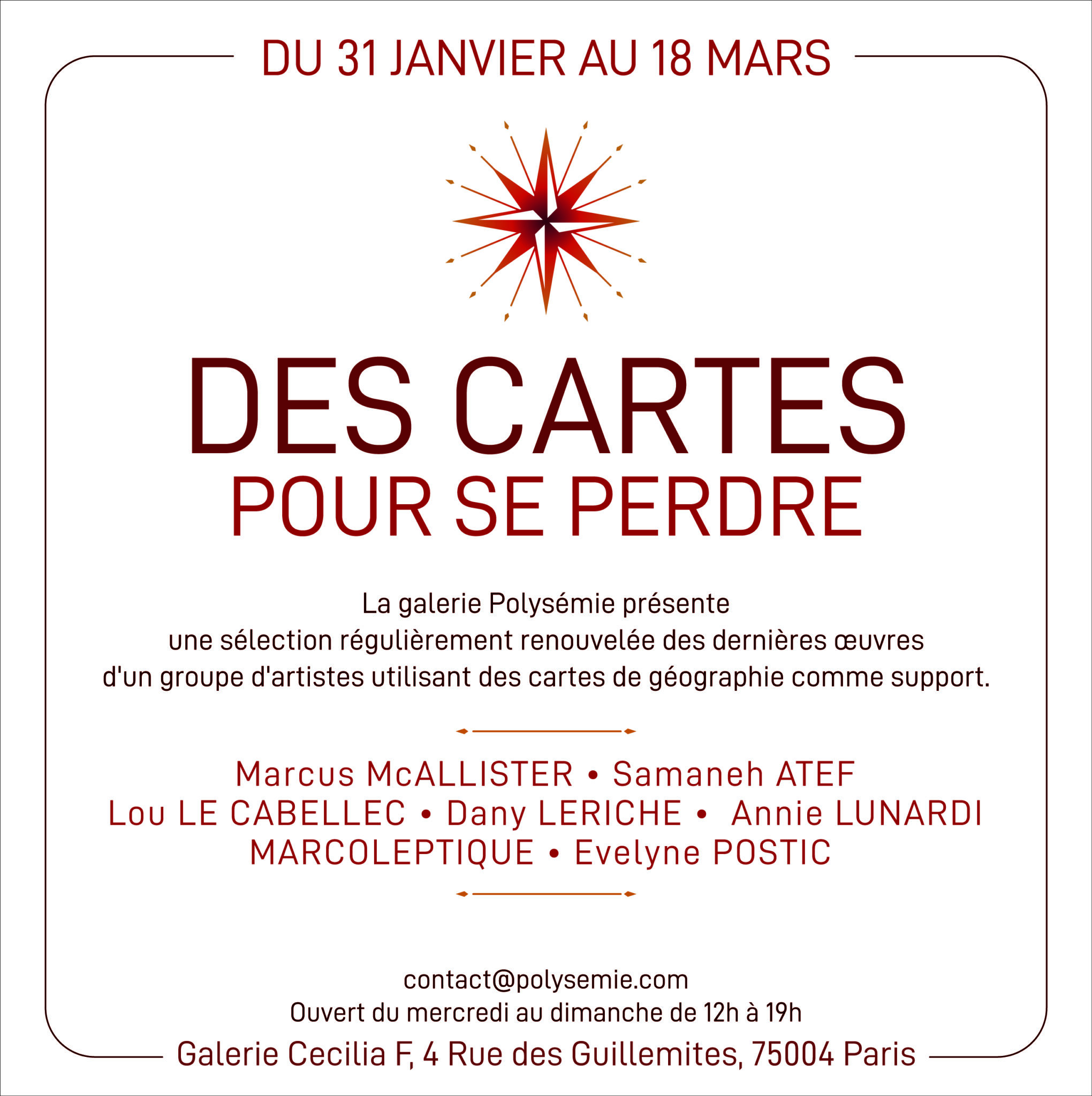 Des cartes pour se perdre