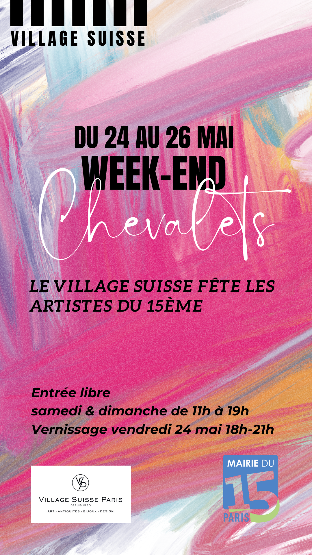 Le week-end des chevalets