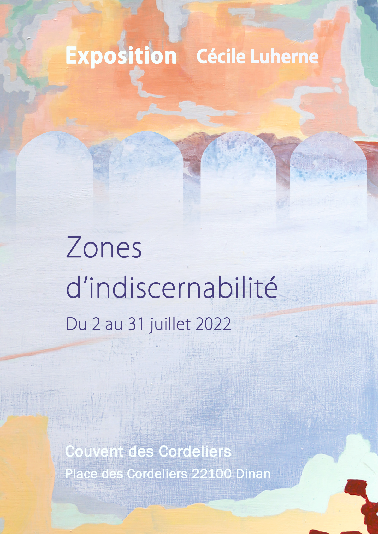 Exposition de Cécile Luherne  "Zones d'indiscernabilité"