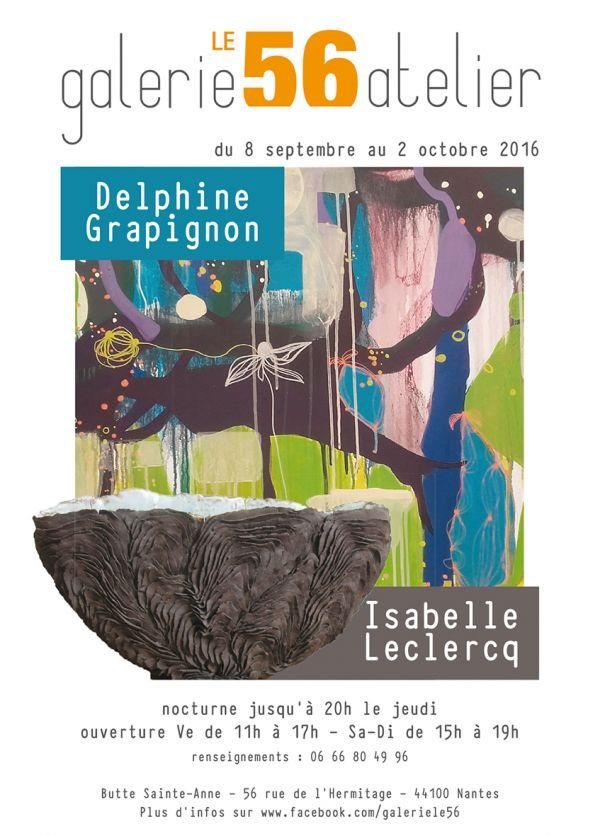 Delphine Grapignon et Isabelle Leclercq