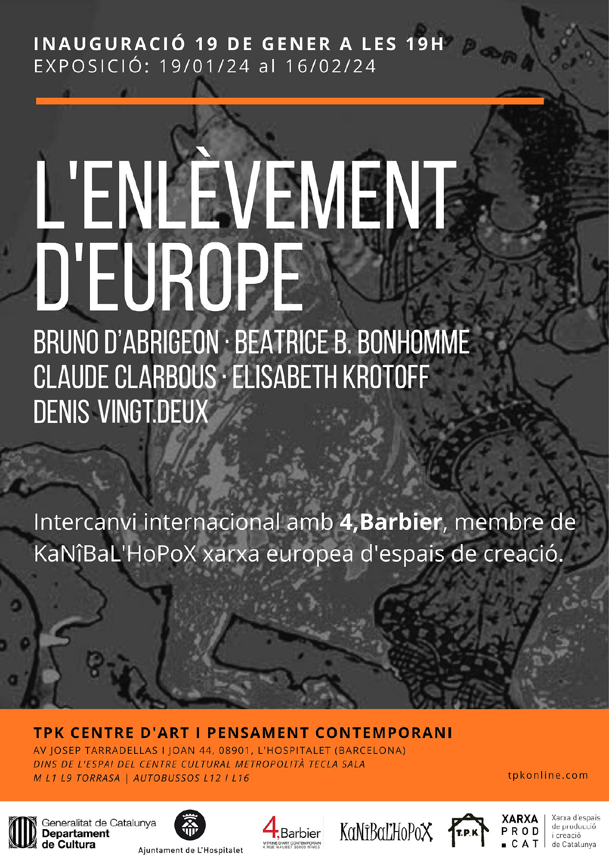 'l'enlèvement d'Europe'