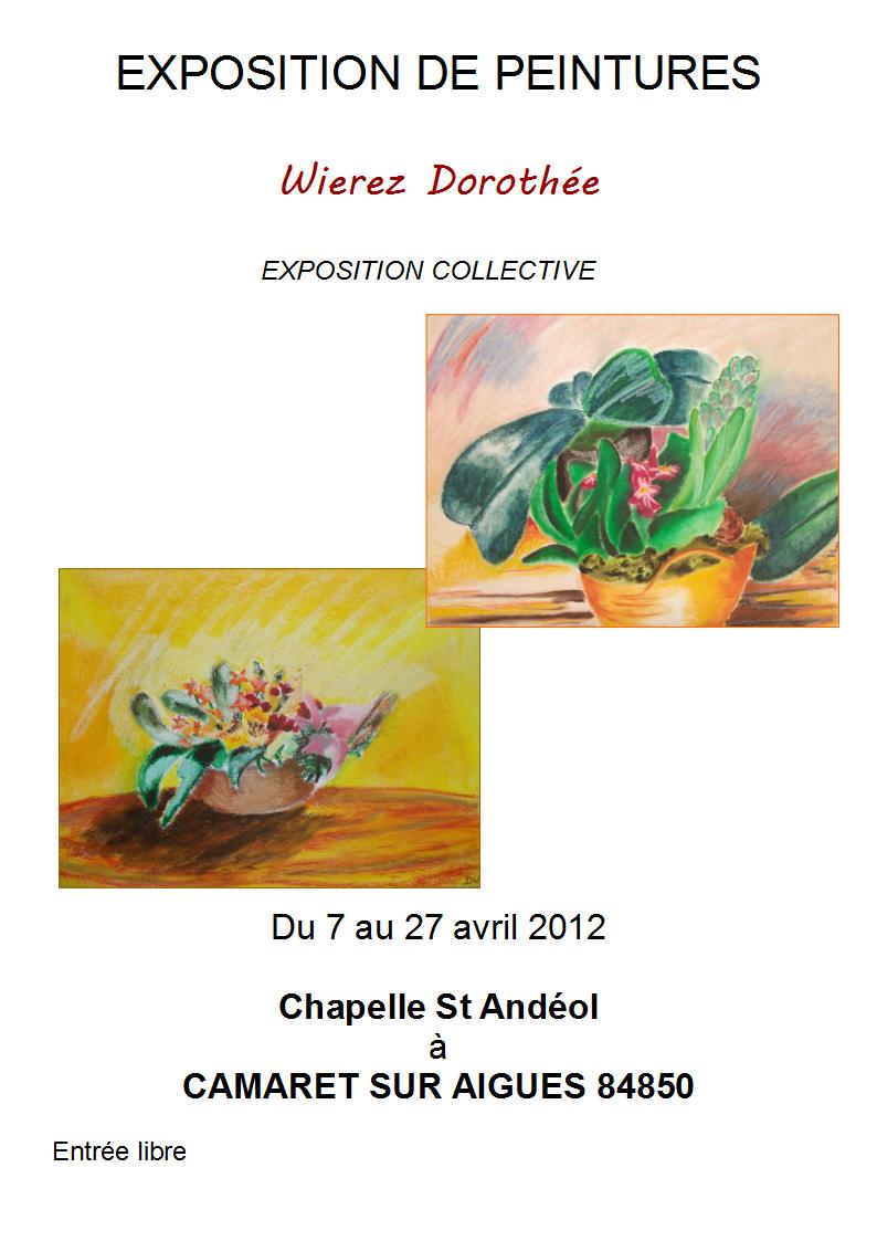 EXPOSITION DE PEINTURES - collective