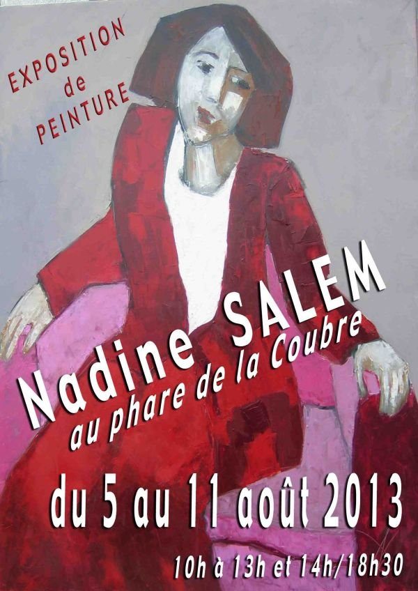 Expo Nadine Salem au Phare de La Coubre 2013