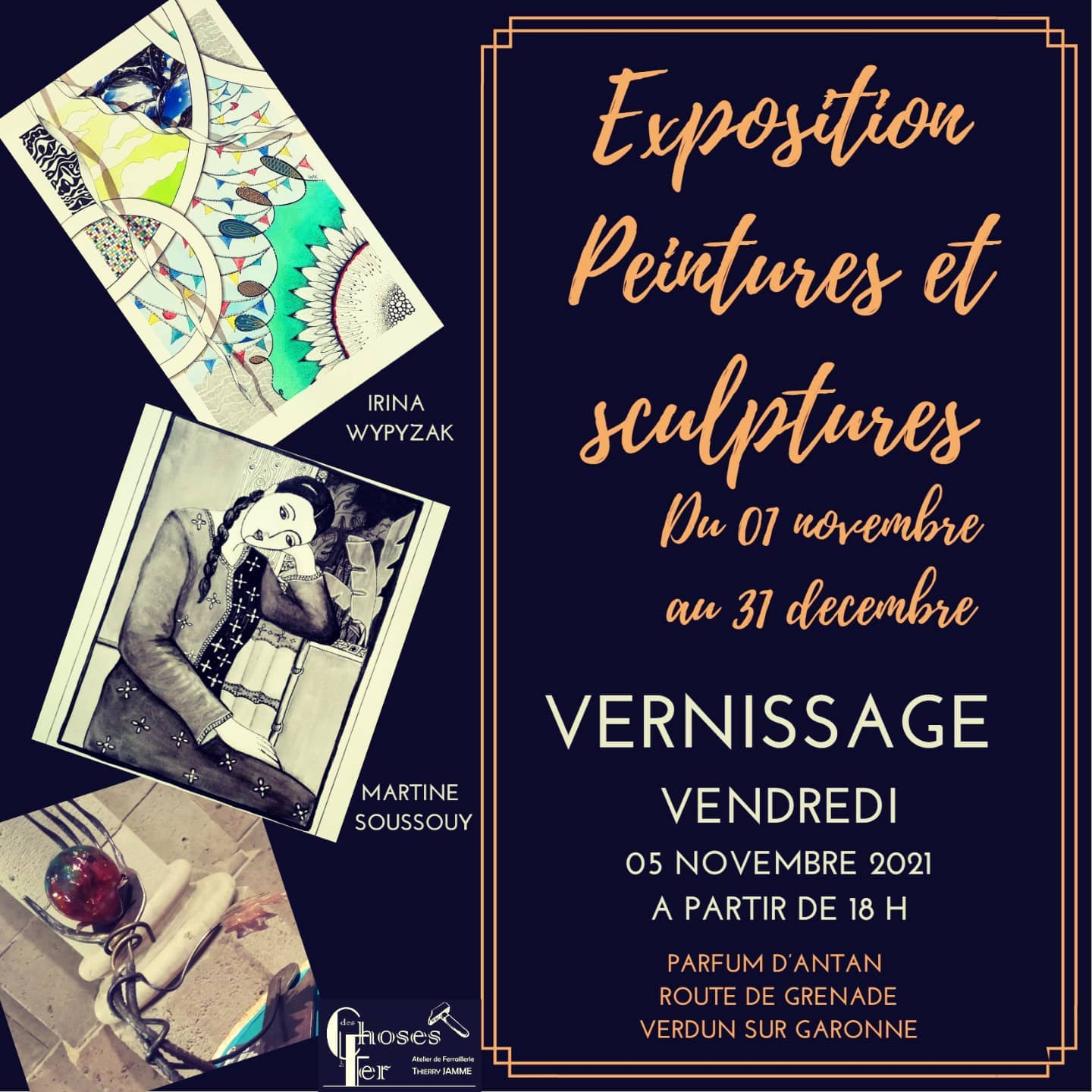 Expo peintures et sculptures