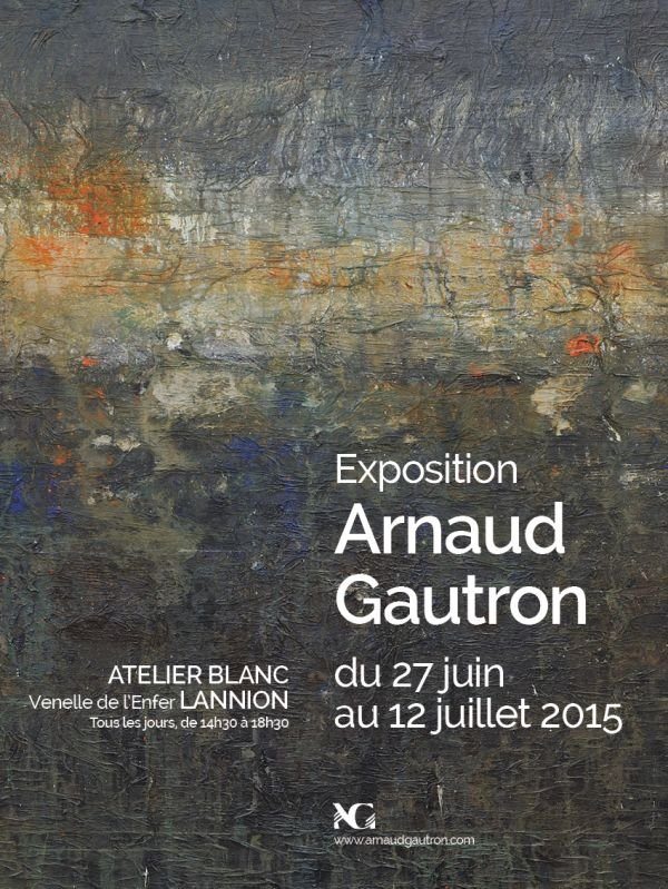 Exposition Arnaud Gautron, peinture contemporaine à Lannion