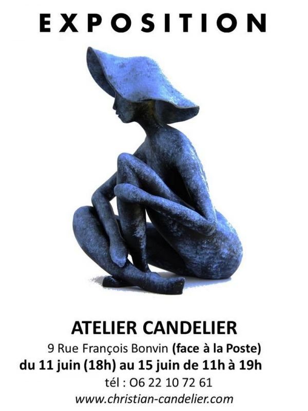 exposition  de sculptures de Christian Candelier