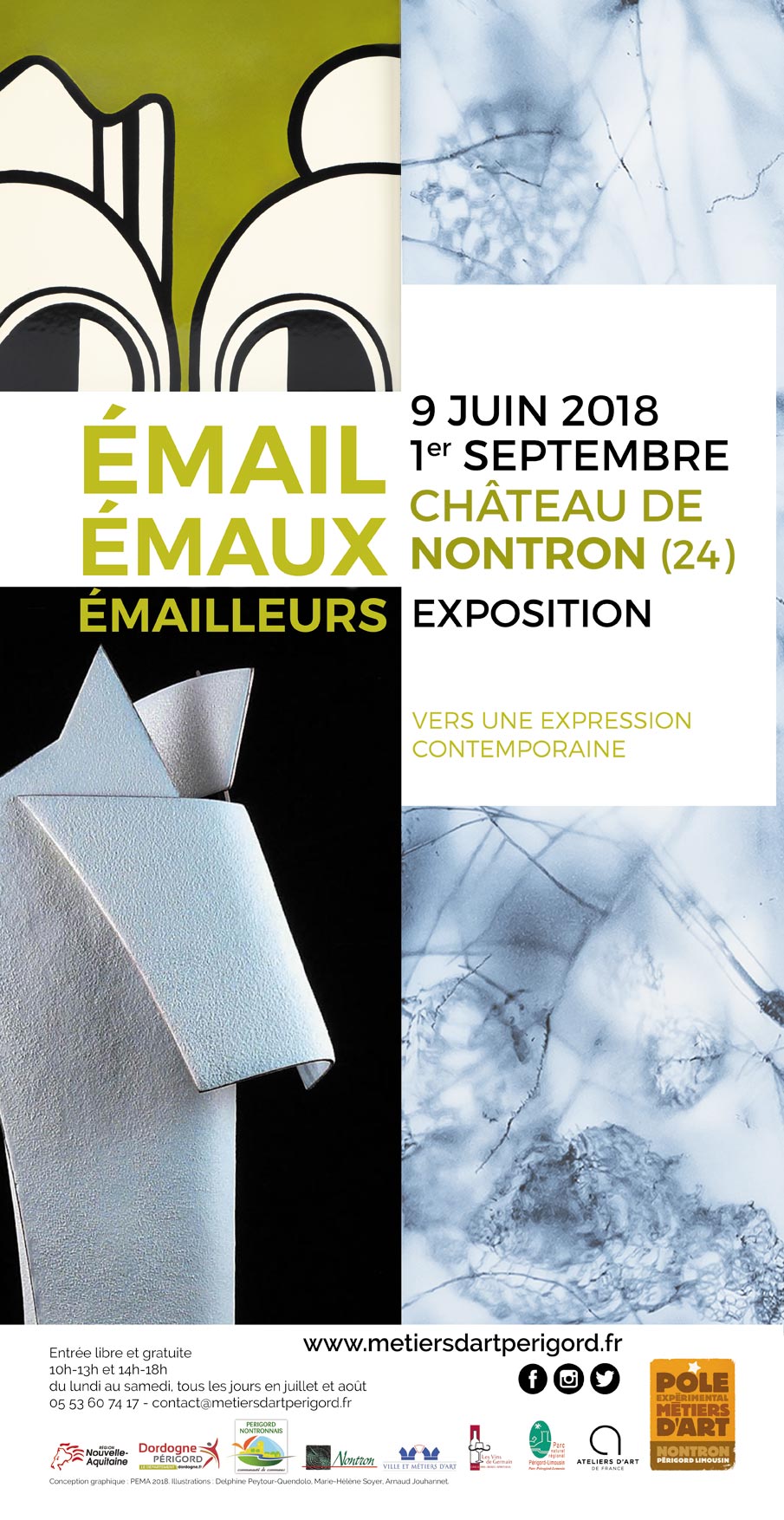 Email, émaux, émailleurs – exposition à Nontron