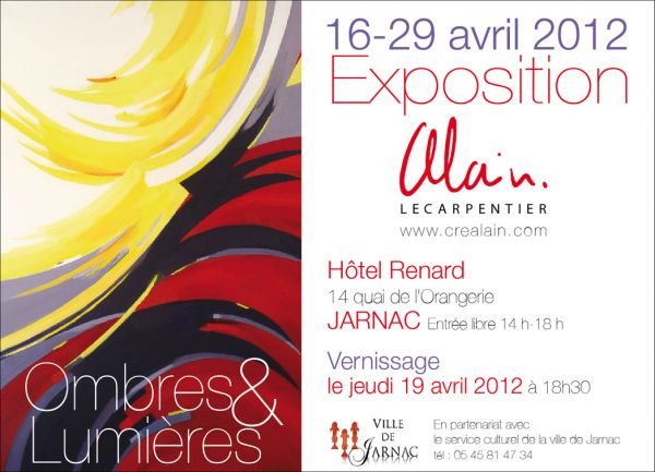 EXPOSITION "OMBRES ET LUMIERES" - Hôtel Renard