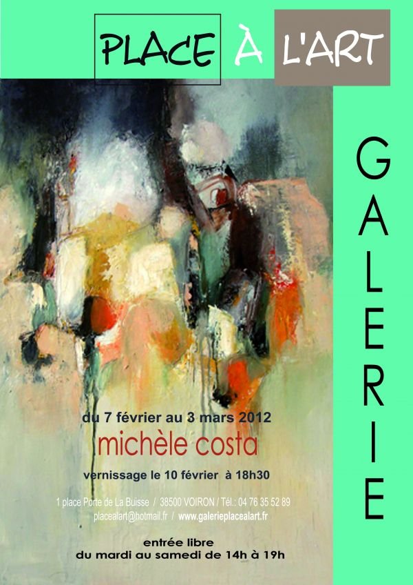 exposition peinture Michèle Costa