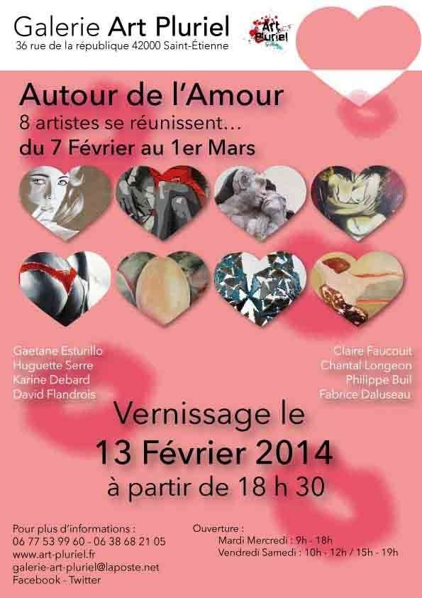 Exposition sur l'AMOUR à la Galerie Art Pluriel