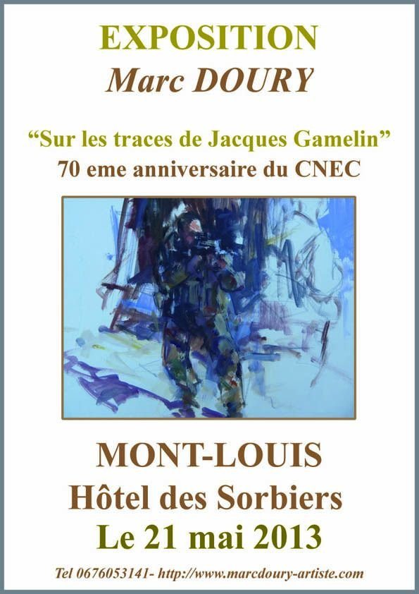 EXPOSITION "Sur les traces de Jacques Gamelin"