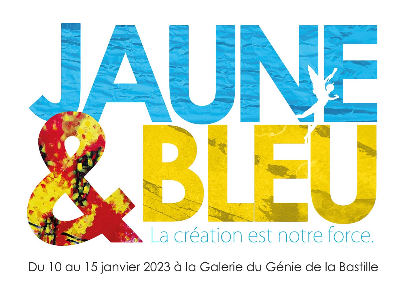 JAUNE & BLEU - Exposition de solidarité internationale