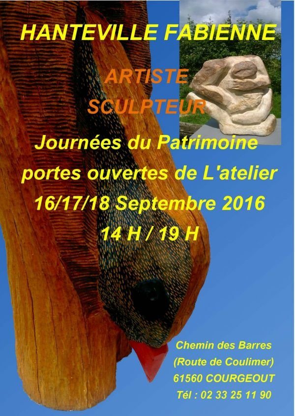 HANTEVILLE FABIENNE PORTES OUVERTES DE L' ATELIER