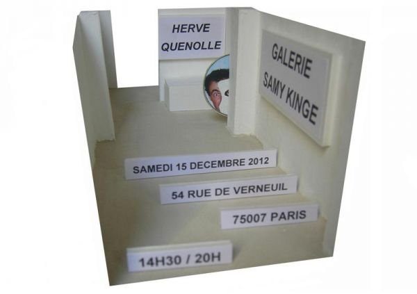 HERVE QUENOLLE à la GALERIE SAMY KINGE