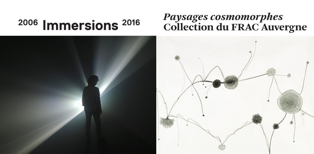 2006 Immersions 2016 & Paysages Cosmomorphes - Collection du FRAC Auvergne