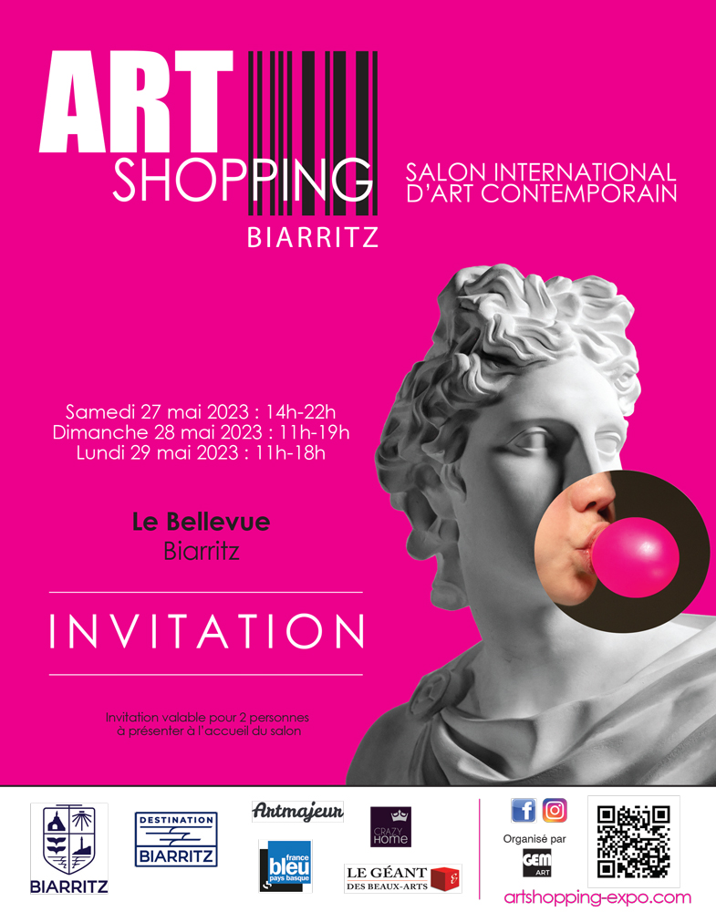 Salon Art Shopping BIARRITZ - stand des petits formats Club des Ateliers d'Artistes