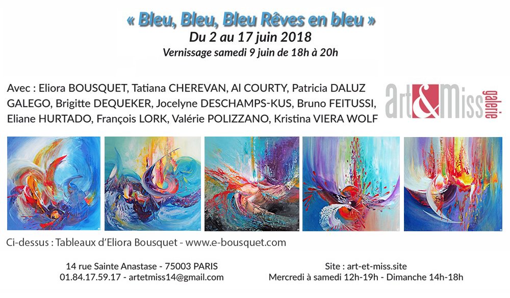 « Bleu, bleu, bleu, rêves en bleu »