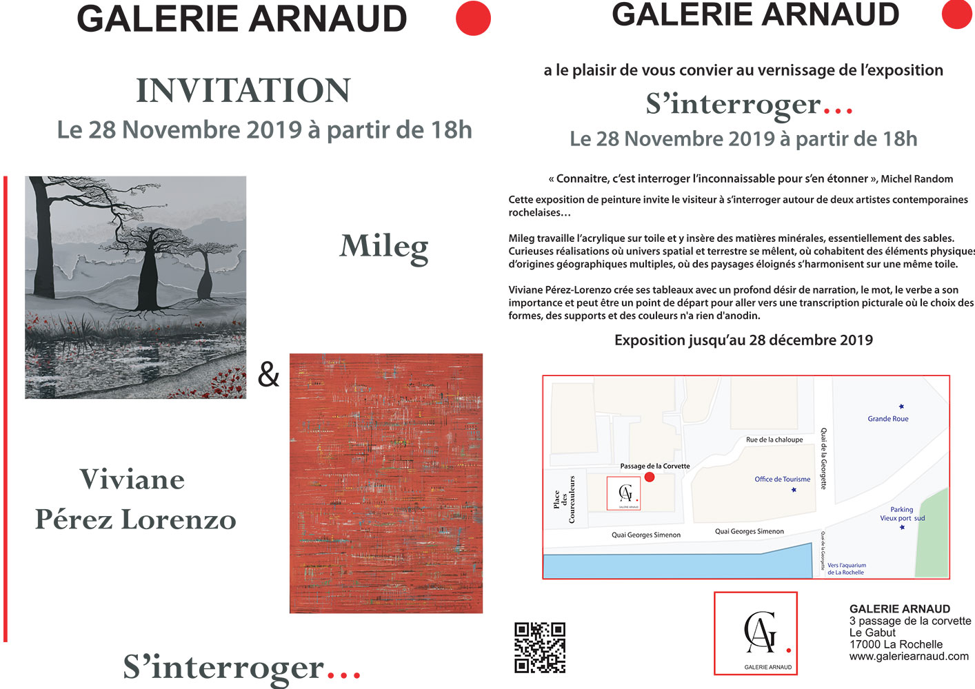 EXPOSITION "s'interroger"