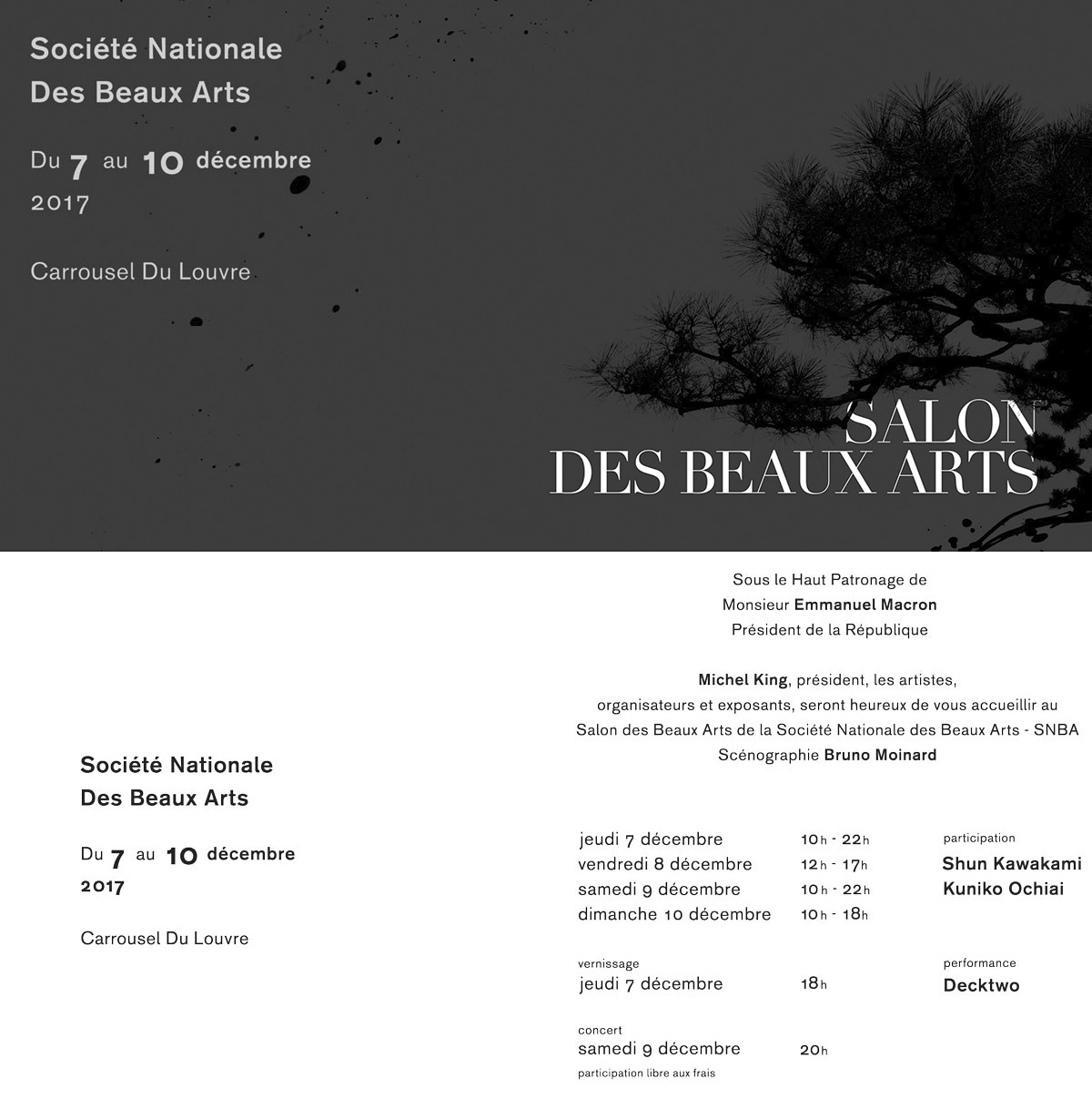 SALON DE LA SOCIETE NATIONALE DES BEAUX ARTS