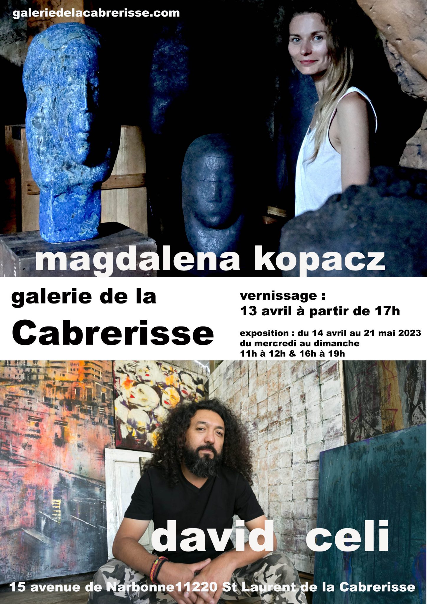 Exposition Magdalena Kopacz et David Celi