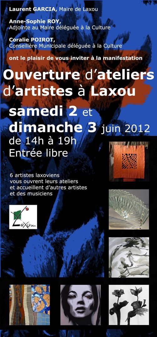 Ouvertures d'ateliers d'artistes à LAXOU