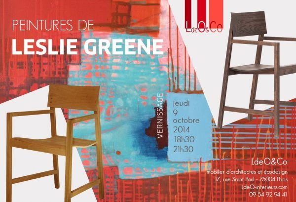 Peintures de Leslie Greene