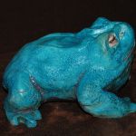 crapaud bleu