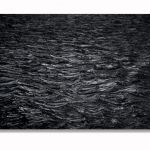 The Crossing XXIII, 170x107cm, 2020, peinture à l'huile noire, 3300€ (sans cadre)