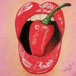 RED LIPS AND CHILLI PEPPER (2018)