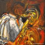 MANU DIBANGO n°4 60X60cm   490 €