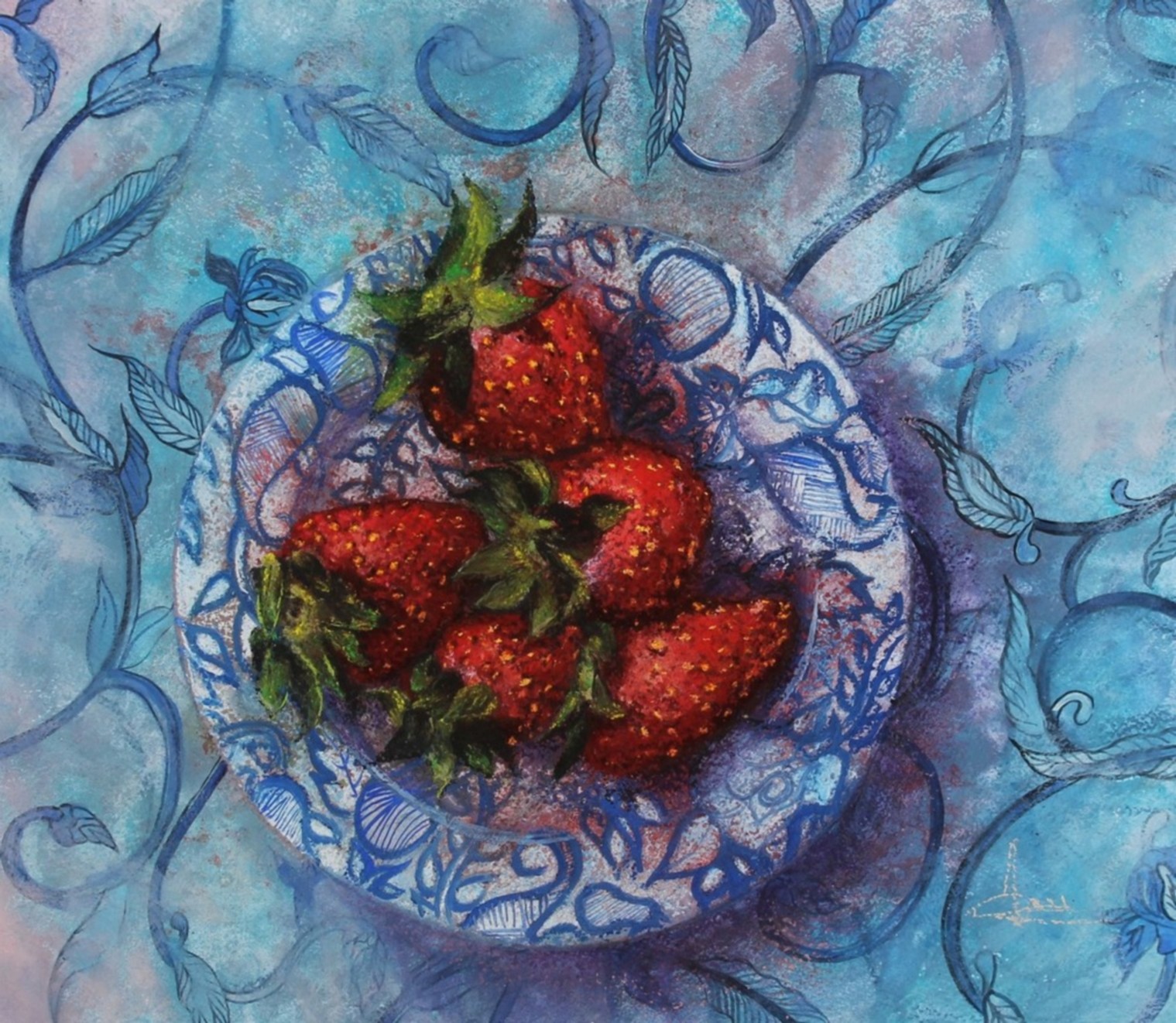 fraises-dans-assiette-du-staffordshire