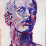 ALVIDA_Portrait-Rouge-&-Bleu par Mireille BONARD