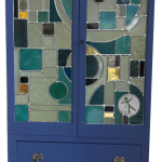 armoire bleue