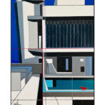 Seul sur le toit ! Le Corbu par BENNICI, L'Archi-Peintre