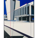 Contemplation sur le toit ! Le Corbu par BENNICI, L'Archi-Peintre