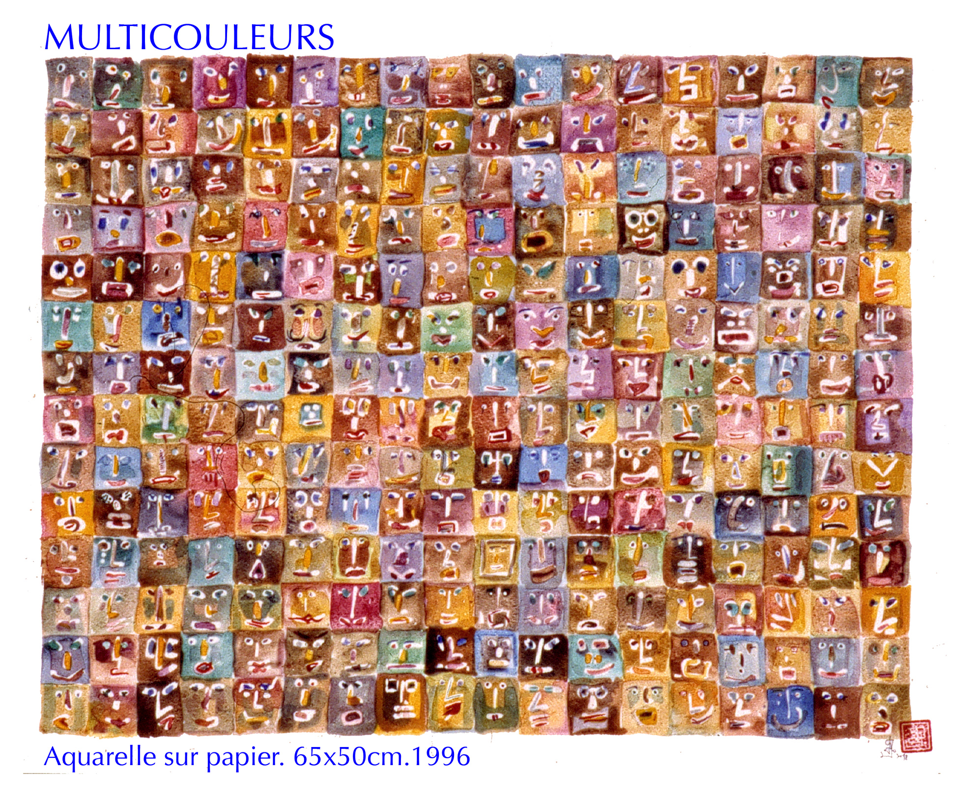 multicouleurs