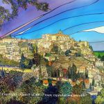 GORDES EN AUTOMNE par Alain FAURE